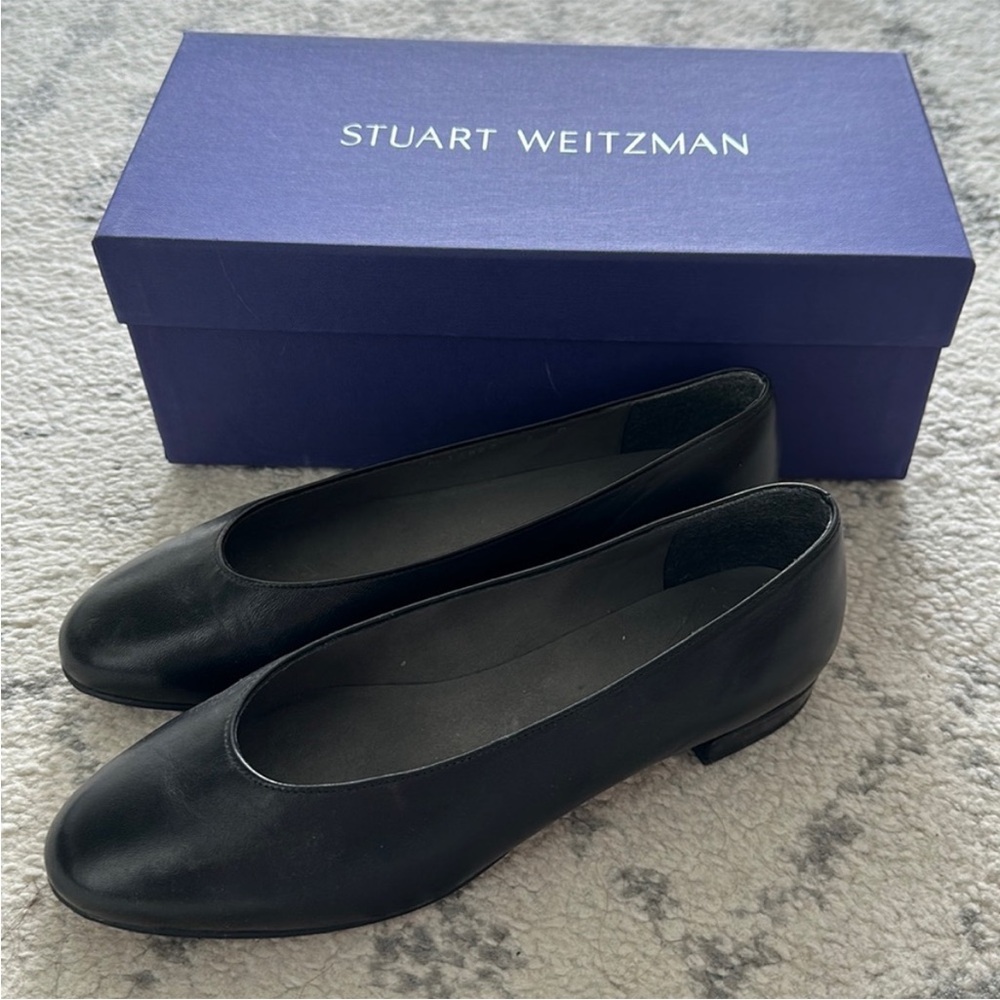 Stuart Weitzman Black Women's Shoes - Picture 3 of 6